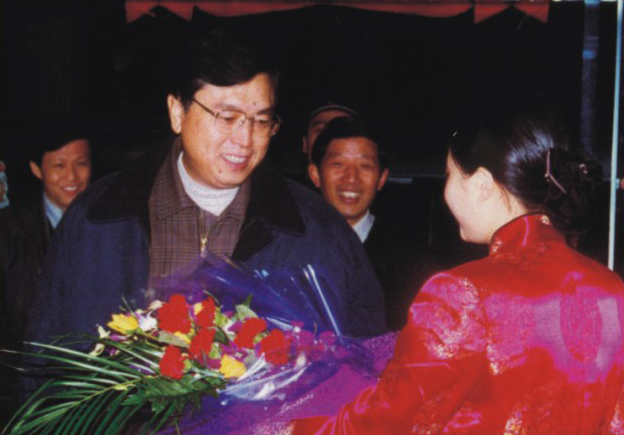 浙江省省委书记张德江莅临千岛湖外洋海大旅馆